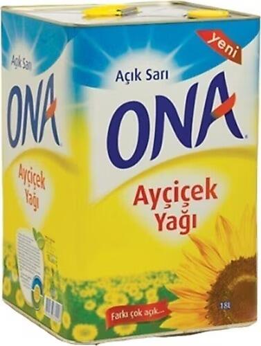 Ona Ayçiçek Yağı 18 L