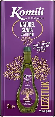 Komili Natürel Sızma Zeytinyağı 5 L